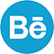 qr kodu için behance logo