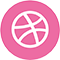 qr kodu için dribbble logo