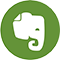 qr kodu için evernote logo