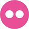 qr kodu için flickr logo