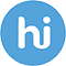 qr kodu için hike logo