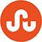 qr kodu için stumbleupon logo