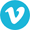 qr kodu için vimeo logo